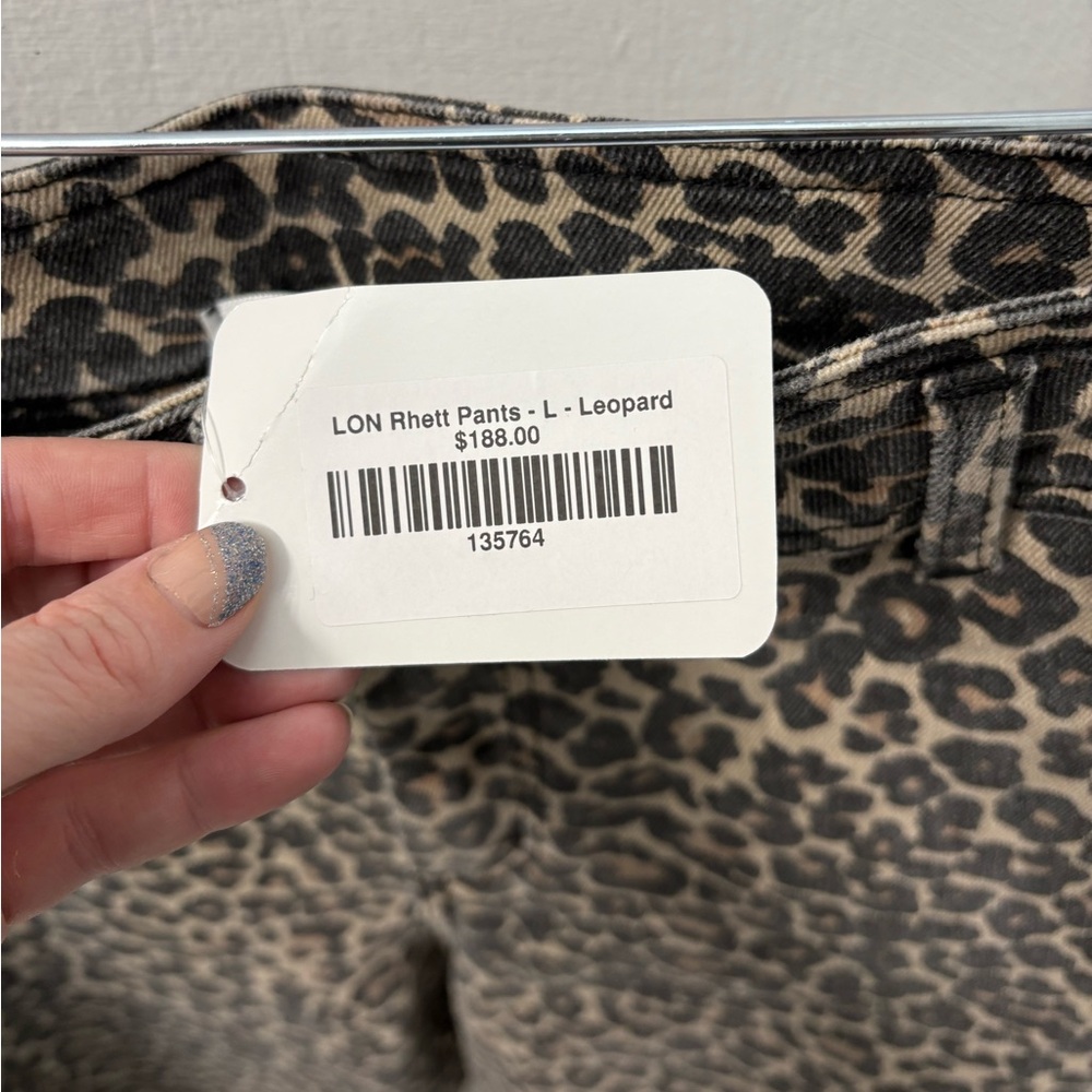 NWT LONDON Rhett Pants - Leopard - Picture 4 of 4